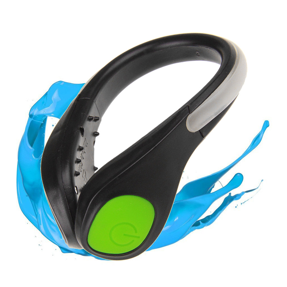 1Pcs LED Shoe Clip Green Light - огляд і ціна Running Visibility Gear