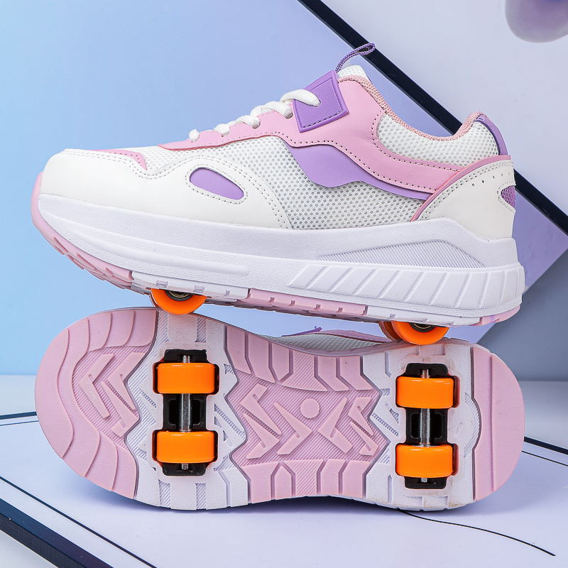 Kids Roller Skates 4 Wheels De - огляд і ціна Running Shoes Women