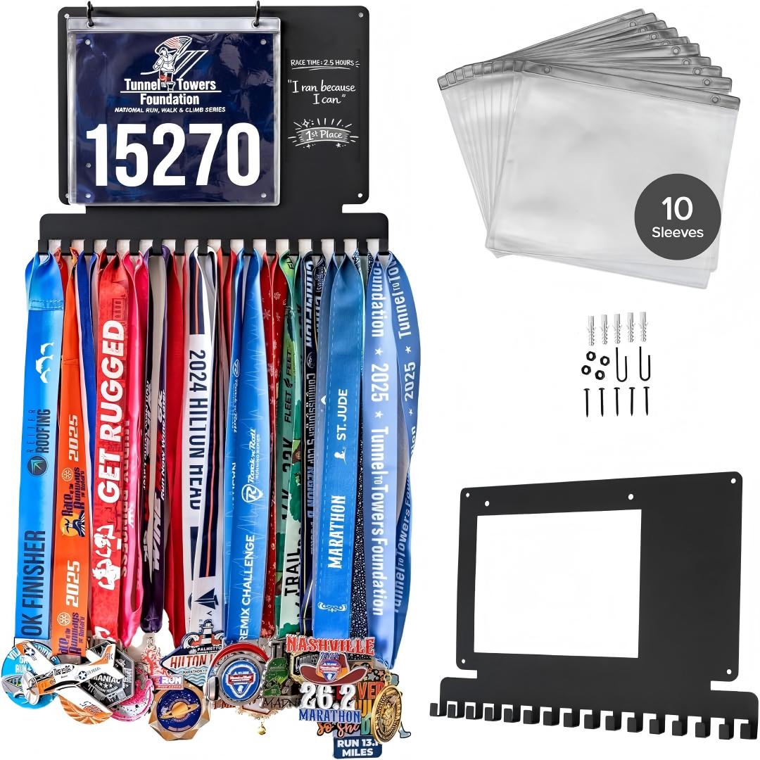 Running Medal Hanger Display,  - огляд і ціна Race Bib